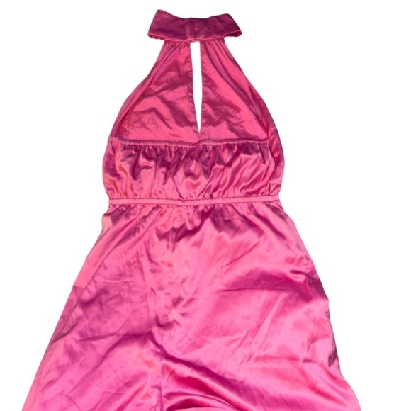 NWOT MORE TO COME x Revolve Janece Keyhole Jumpsuit in Pink size small (no belt) - Picture 5 of 11